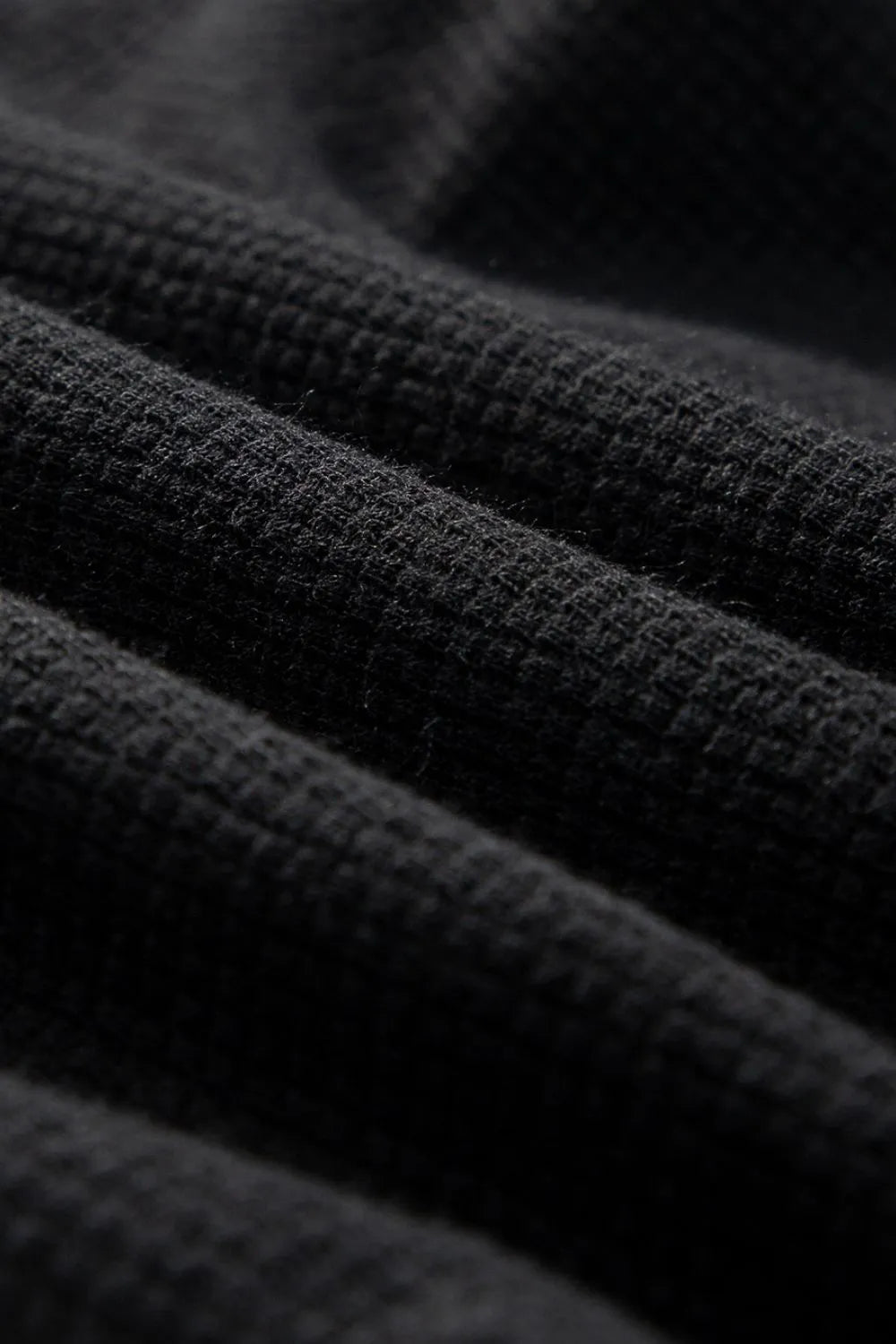 Knotted Straps Button Textured Drawstring Jumpsuit